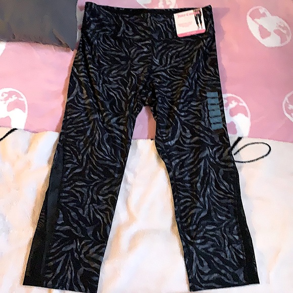 JUICY COUTURE CROP LEGGINGS - Picture 2 of 6